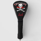 Gepersonaliseerde Jolly Roger (Cutlass) Golfheadcover (Voorkant)