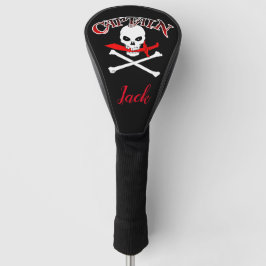 Gepersonaliseerde Jolly Roger (Cutlass) Golfheadcover