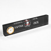 Gepersonaliseerde Jolly Roger (Cutlass) Naambordje