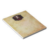 Gepersonaliseerde Jolly Roger (Cutlass) Notitieblok (Schuin)