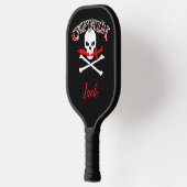 Gepersonaliseerde Jolly Roger (Cutlass) Pickleball Paddle (Links)