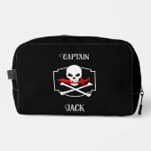 Gepersonaliseerde Jolly Roger (Cutlass) Toilettasje (Voorkant)