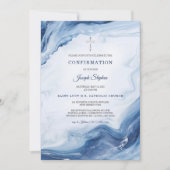 Gepersonaliseerde Jongen Bevestiging Uitnodigingen (Voorkant)