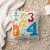 Gepersonaliseerde Jongen' Room Crossed Arrow ABC 1 Kussen (Deken)