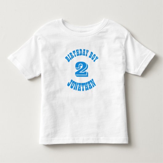 Gepersonaliseerde jongen van de Dagen (pas de leef Kinder Shirts (Voorkant)