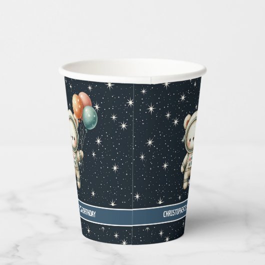 Gepersonaliseerde Jongen Verjaardag Party Cups Ted Papieren Bekers (Rechts)