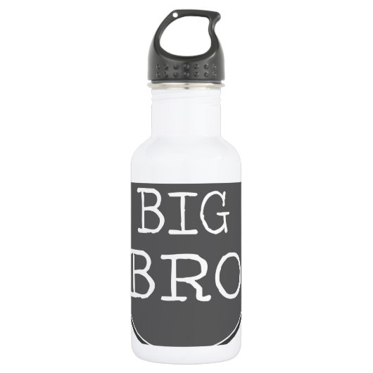 Gepersonaliseerde jongens Big Brother Waterfles (Voorkant)