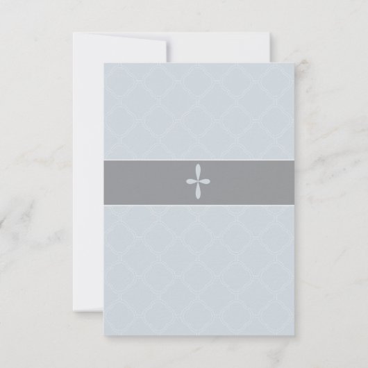 Gepersonaliseerde Jongens Doop, Uitnodiging voor d (Achterkant)