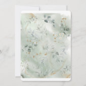 Gepersonaliseerde jongens eerste communie kaart (Achterkant)