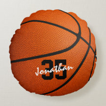 Gepersonaliseerde jongens meisjes basketbal rond k