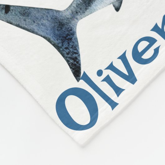 Gepersonaliseerde jongens noemen deken met haaien (Hoek)