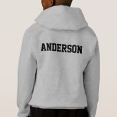 Gepersonaliseerde jongens Rrestling Sweatshirt (Achterkant)