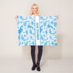 Gepersonaliseerde Jongens van de Dinosaurussen van Fleece Deken