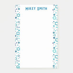 Gepersonaliseerde Joodse Ster Post-it® Notes