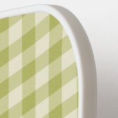 Gepersonaliseerde Jouw naam Barbie Ken Olive Gingh Pickleball Paddle (Links Detail)