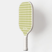 Gepersonaliseerde Jouw naam Barbie Ken Olive Gingh Pickleball Paddle (Links)