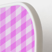 Gepersonaliseerde Jouw naam Barbie Pattern Pickleball Paddle (Links Detail)