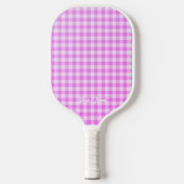 Gepersonaliseerde Jouw naam Barbie Pattern Pickleball Paddle (Voorkant)