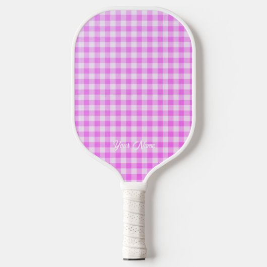 Gepersonaliseerde Jouw naam Barbie Pattern Pickleball Paddle (Voorkant)