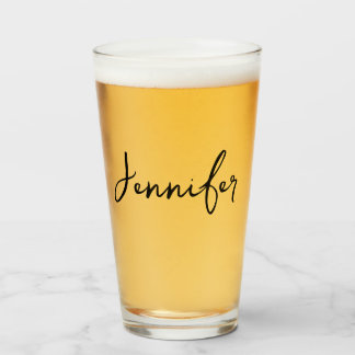 Gepersonaliseerde Jouw naam huwelijkscadeau Glas