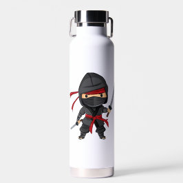 Gepersonaliseerde Jouw naam Ninja Waterfles