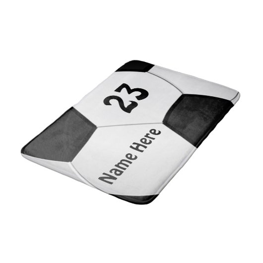 Gepersonaliseerde Jouw naam van de Bath Mat van de (Gekanteld)