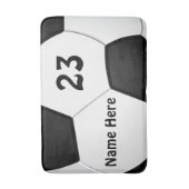 Gepersonaliseerde Jouw naam van de Bath Mat van de (Voorkant Verticaal)