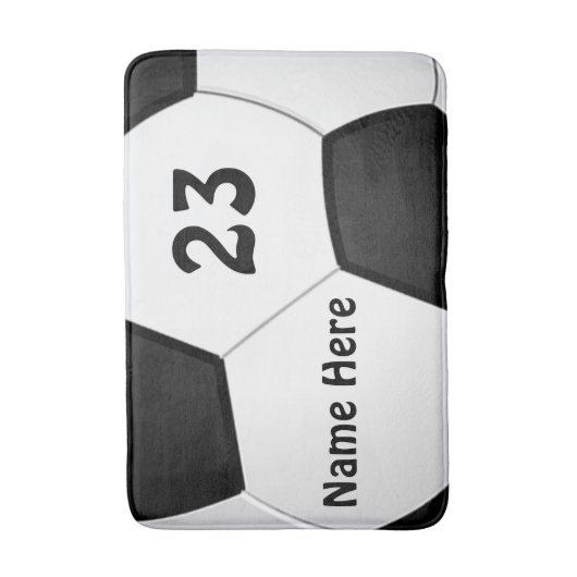 Gepersonaliseerde Jouw naam van de Bath Mat van de (Voorkant Verticaal)