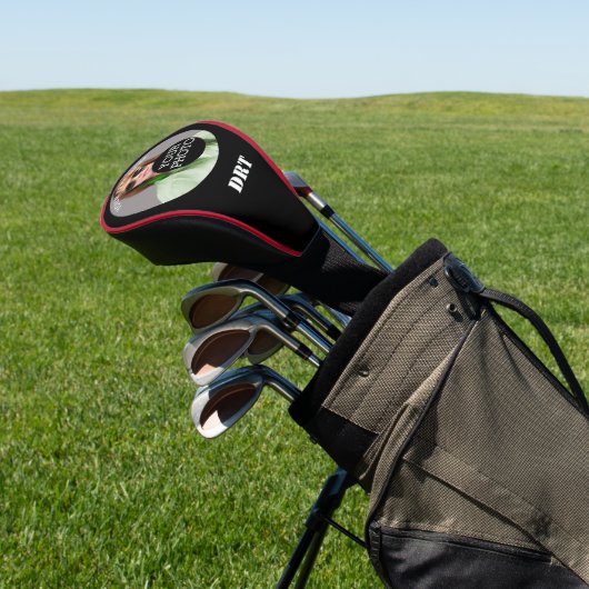 Gepersonaliseerde Jouw tekst Monogram Uw Afbeeldin Golfheadcover (Insitu)