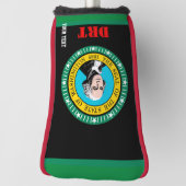 Gepersonaliseerde Jouw tekst Washington State Flag Golfheadcover (Draai 90)