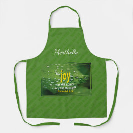 GEpersonaliseerde JOY OF THE LORD Schort