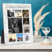 Gepersonaliseerde Jubileum cadeaus voor haar Fotoplaat (Zijkant)