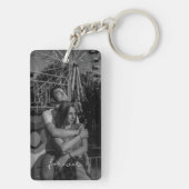 Gepersonaliseerde Jubileum cadeaus voor haar Sleutelhanger (achterkant)