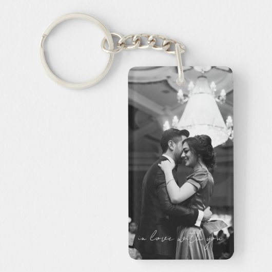 Gepersonaliseerde Jubileum cadeaus voor haar Sleutelhanger (Voorkant)