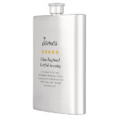 Gepersonaliseerde Jubileum cadeaus voor hem Flacon (Links)