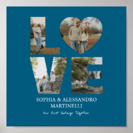 Gepersonaliseerde Jubileum foto Poster