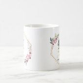 Gepersonaliseerde Jubileum geschenken - Custom paa Koffiemok (Center)