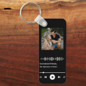 Gepersonaliseerde Jubileum geschenken - Custom paa Sleutelhanger (Voorkant)