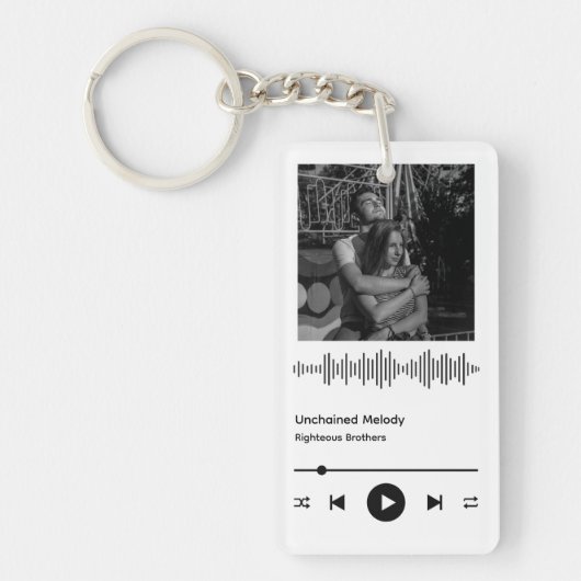 Gepersonaliseerde Jubileum geschenken - Custom paa Sleutelhanger (Voorkant)