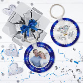 Gepersonaliseerde, Jubileum Party Favors voor gast Sleutelhanger