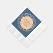 Gepersonaliseerde Judaica Jerusalem Servet (Hoek)