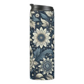 Gepersonaliseerde Juli Geboorte Bloem Larkspur 16  Thermosbeker (Geroteerd rechts)