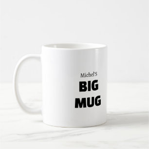 Gepersonaliseerde Jumbo-Mok Aangepaste naam Coff Koffiemok
