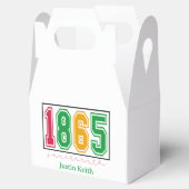 Gepersonaliseerde Juneteenth - Zwarte Geschiedenis Bedankdoosjes (Geopend)