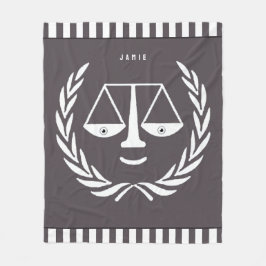 Gepersonaliseerde jurist Fleece Blanket