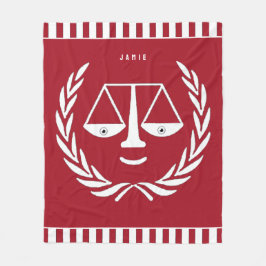 Gepersonaliseerde jurist Fleece Blanket