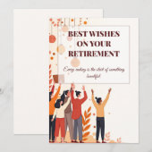 Gepersonaliseerde Kaart – Afscheidscollega’s (Voorkant / Achterkant)