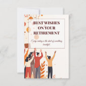 Gepersonaliseerde Kaart – Afscheidscollega’s (Voorkant)