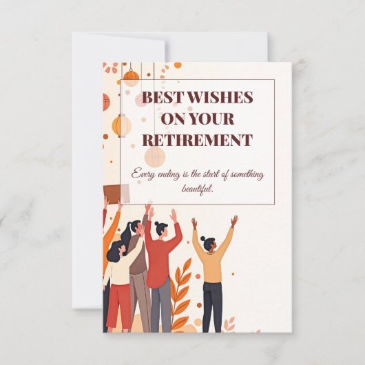 Gepersonaliseerde Kaart – Afscheidscollega’s (Voorkant)