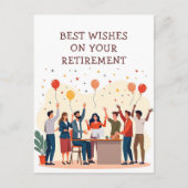 Gepersonaliseerde Kaart – Afscheidscollega’s (Voorkant)